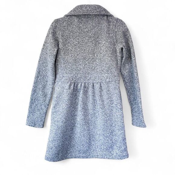 Patagonia Women's Better Sweater Coat Fleece Trench Birch White Gray Size Small - Picture 8 of 9